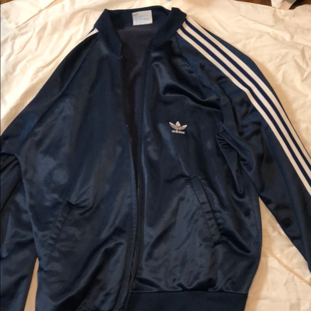 Vintage blue (men’s) adidas hoodie